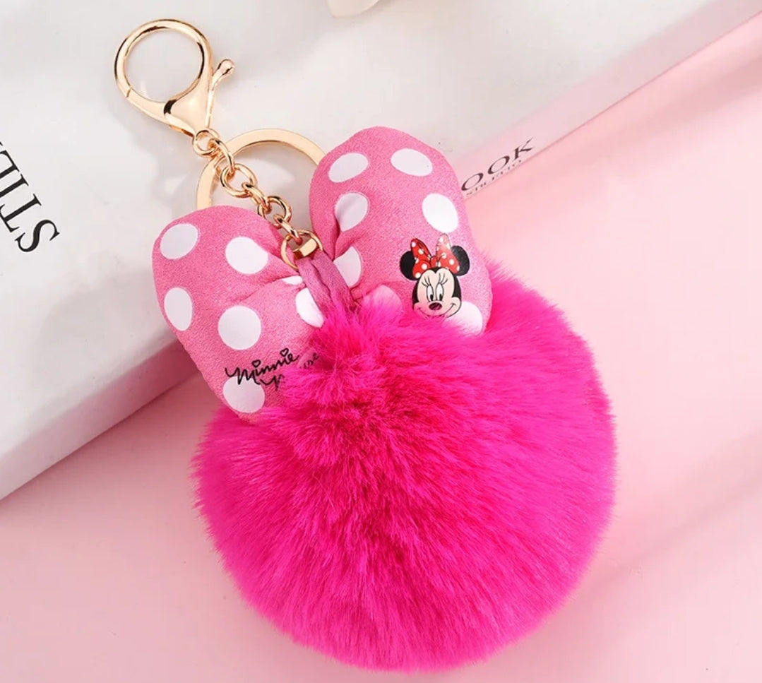 Pom Pom Keyring