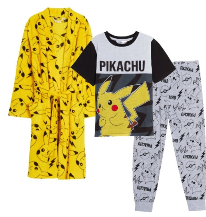 Pyjamas & Dressing Gown Set