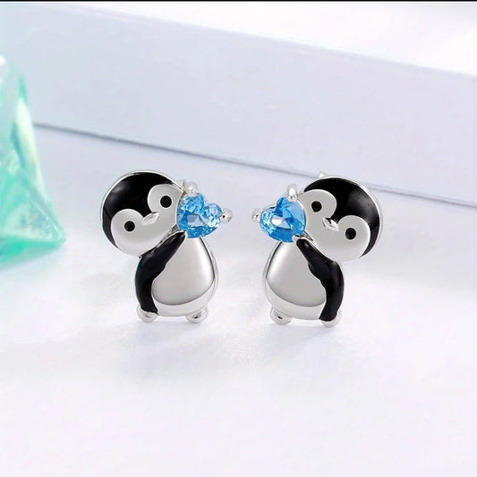 Penguin Earrings