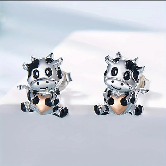 Cow Earrings
