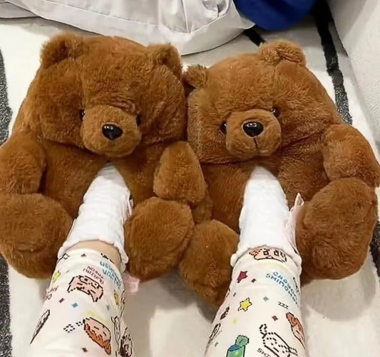 Bear slippers