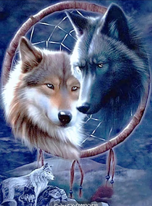 Wolf Dreamcatcher