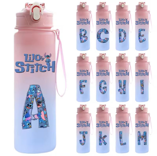 Initial Alien Water Bottle