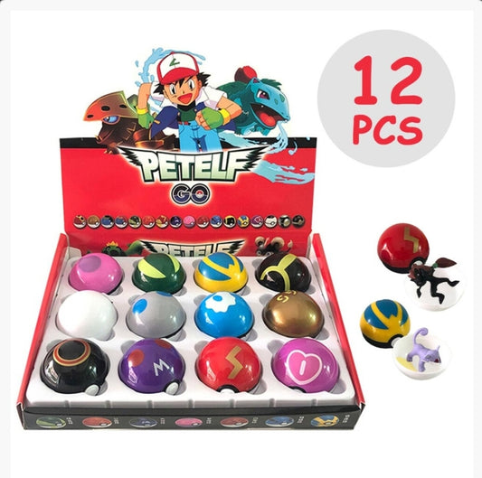 12 pc pokey ball set