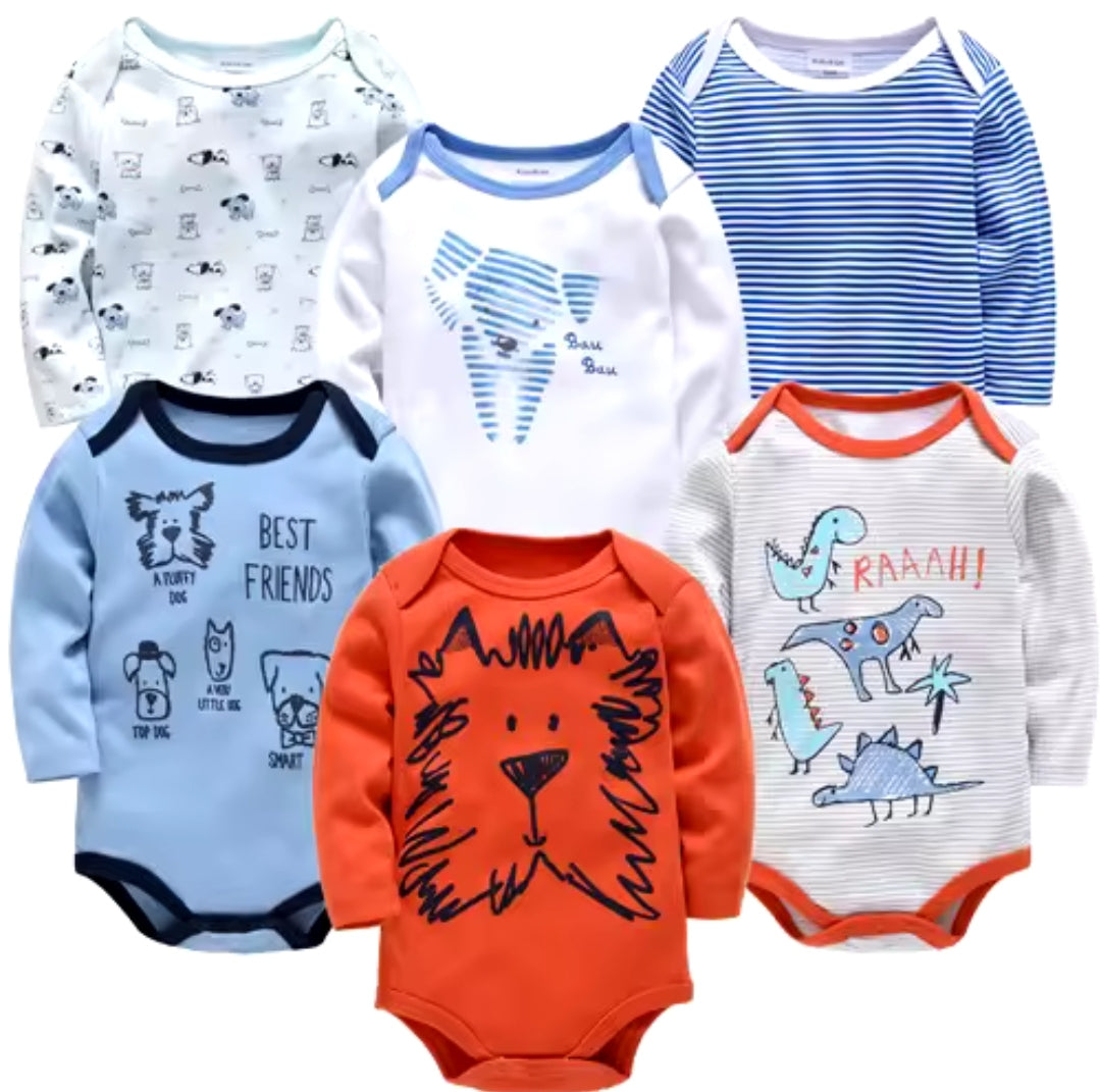 Boys Long Sleeve Vests