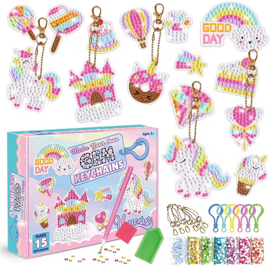 Gem Keychains