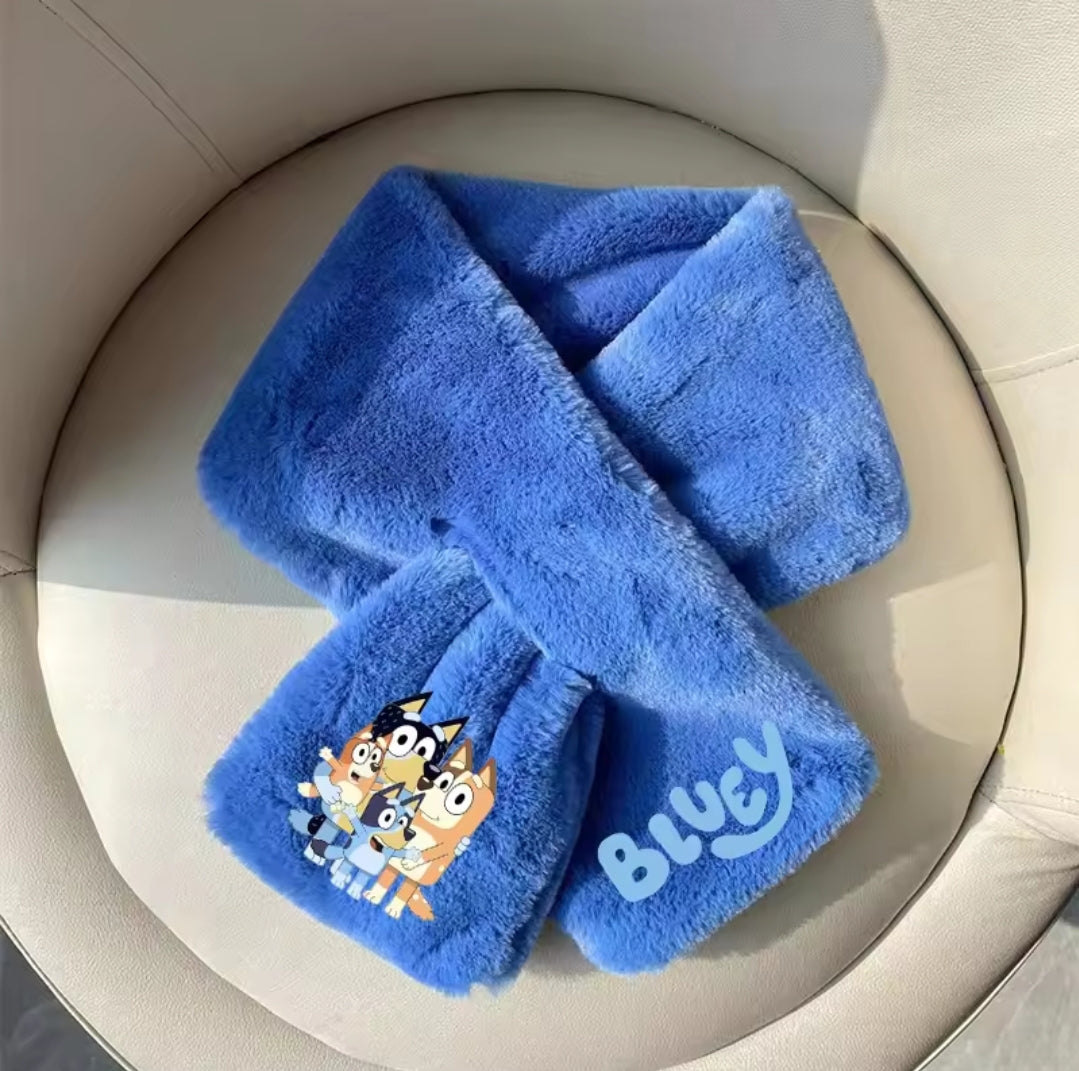 Blue Dog Scarf