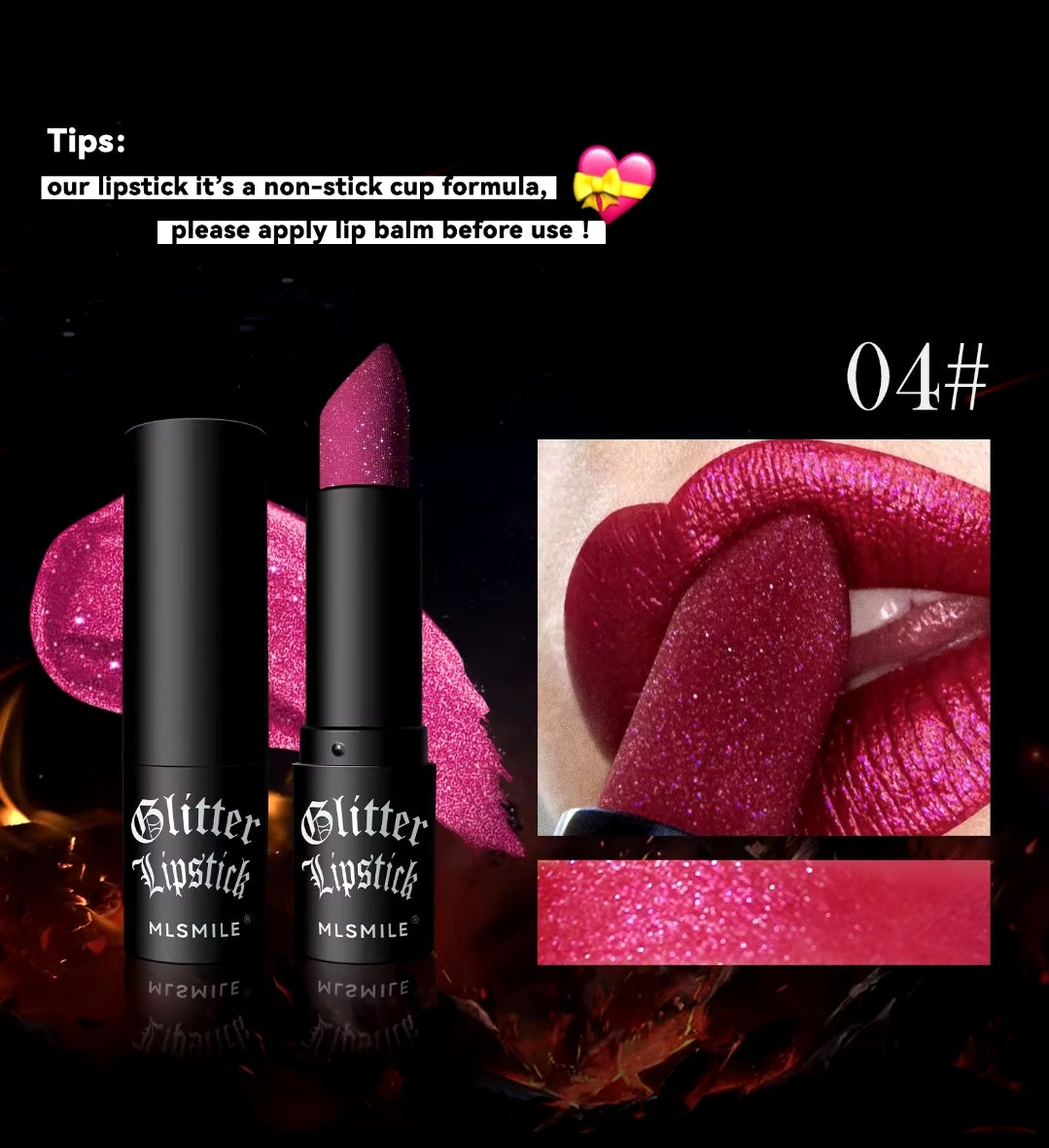 Glitter Lipstick