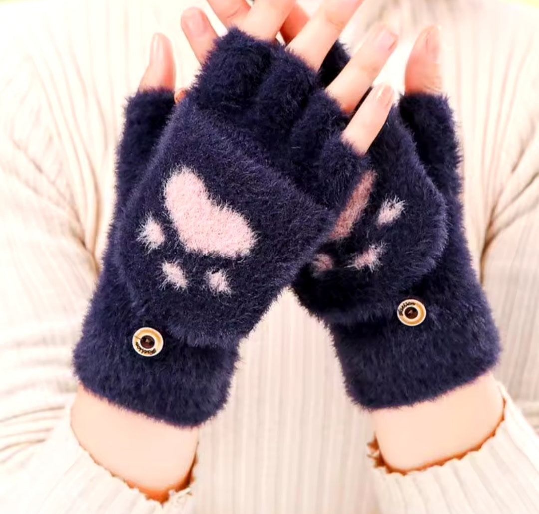 Women's Fingerless Gloves