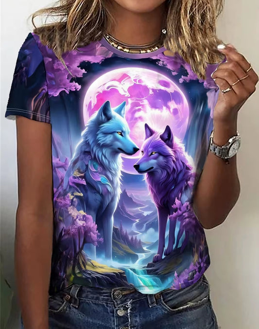 Ladies Wolf T-shirt