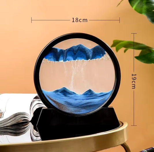 Hourglass Moving Sand Picture
