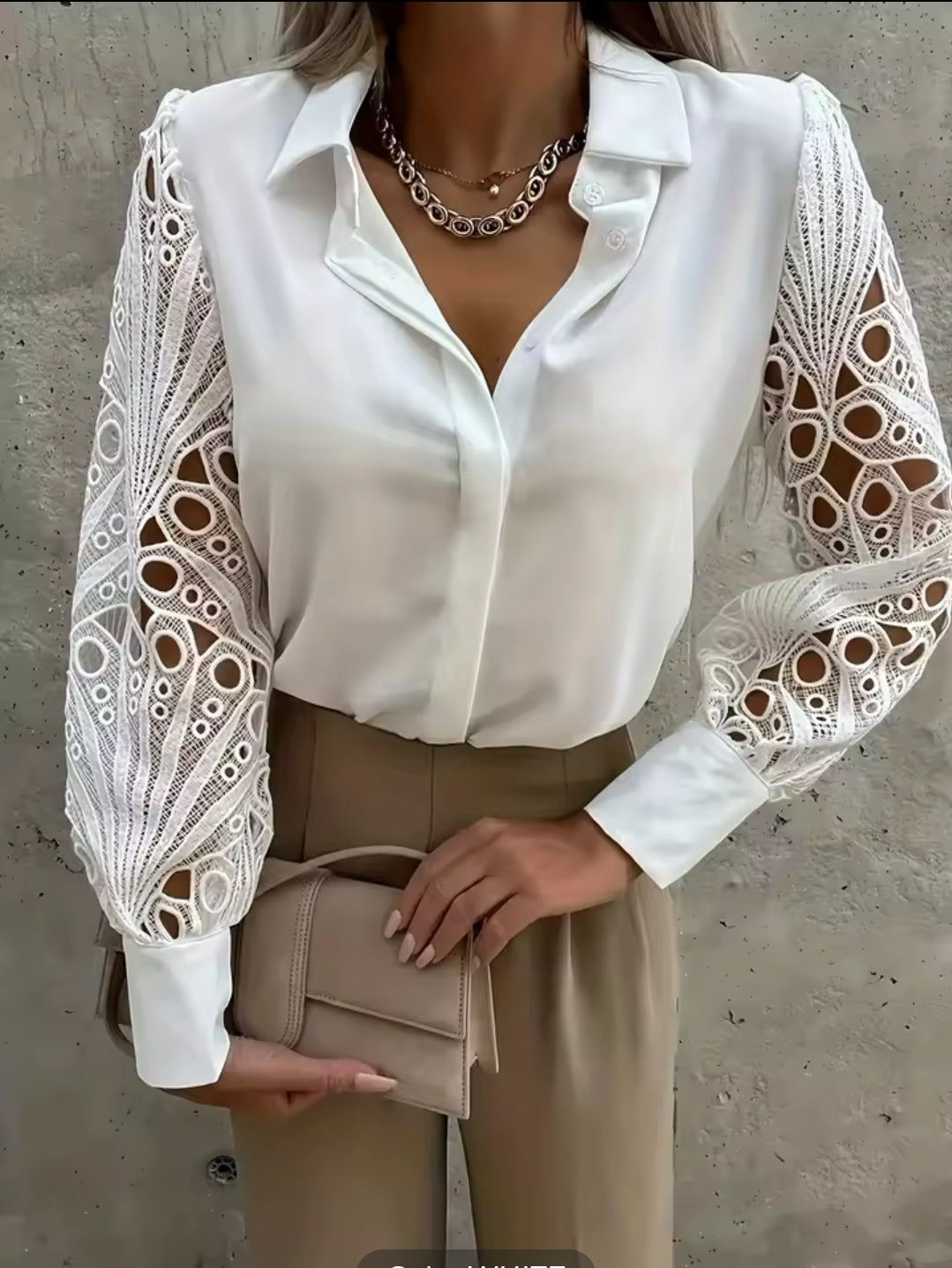 Elegant Chiffon Blouse