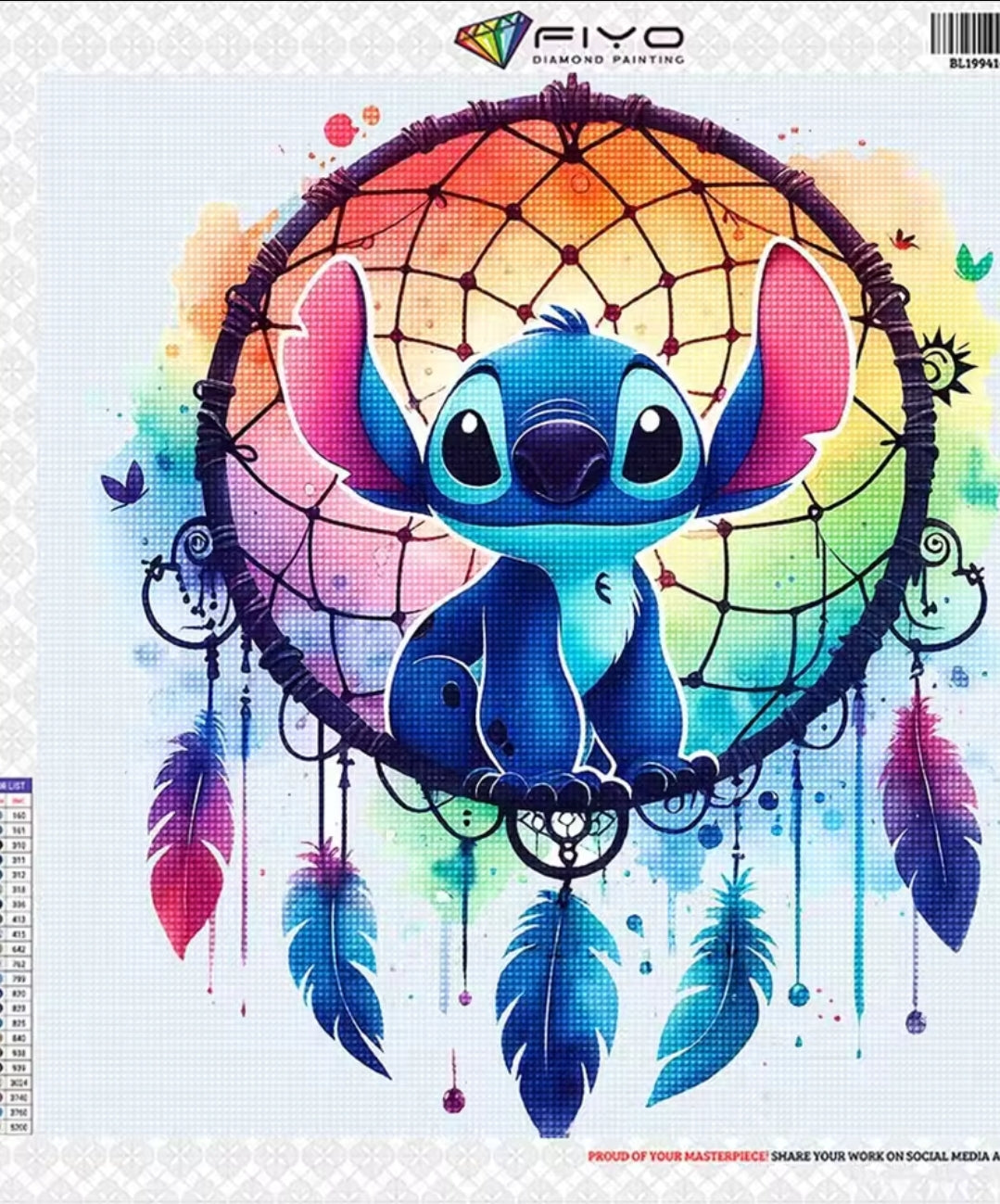 Alien Dream Catcher Diamond Art