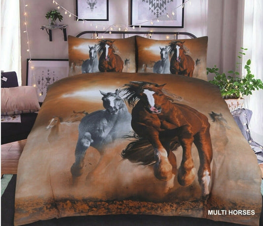 Horses Duvet Set
