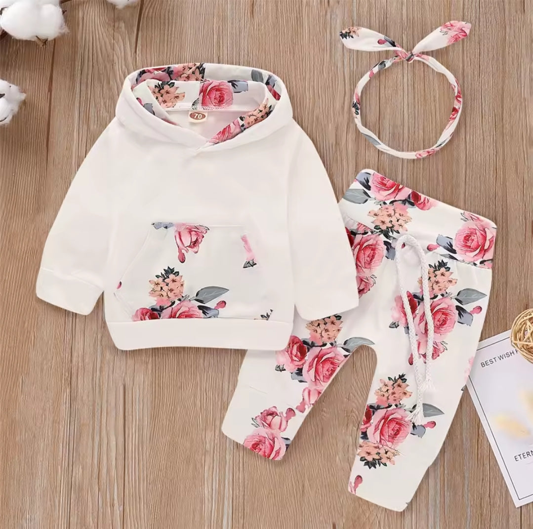 3pc Set Baby Girl Outfit