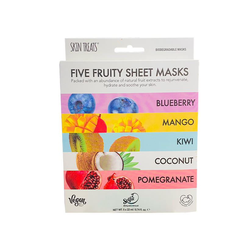 Five Fruity Sheet Mask Set