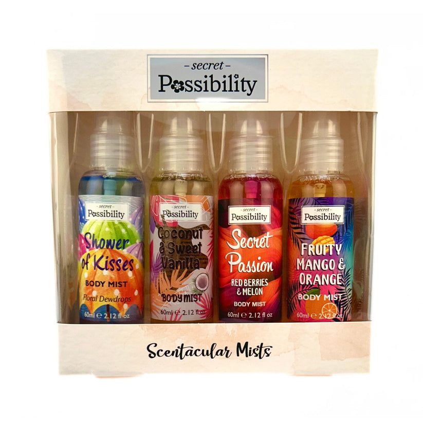 4x60ml Body Mists