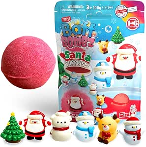 Large Christmas Surprise Bath Bomb