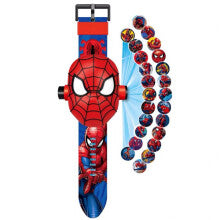 Kids Electronic Projection Watches-Spider-Man Flip