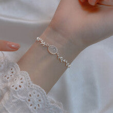 Leaf bracelet/anklet