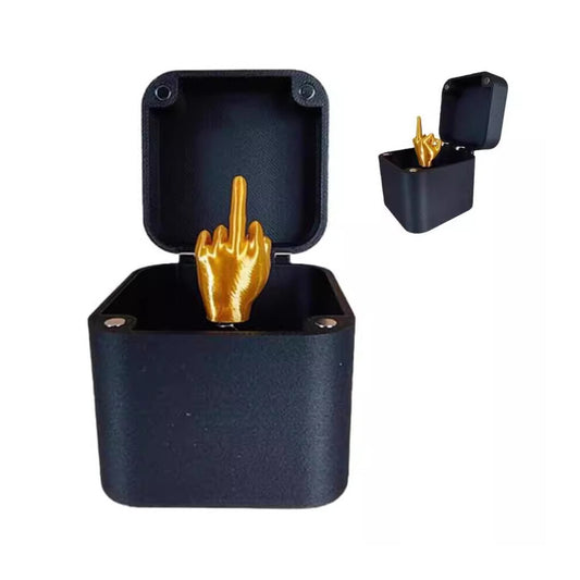 Prank Gift Middle Finger In Box