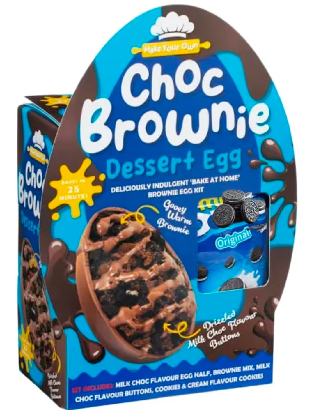 Bake Your Own Easter Egg Brownie