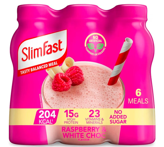 Raspberry & White Chocolate Slimfast