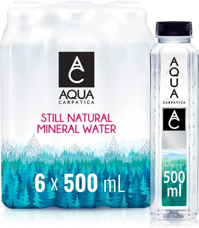 6 x 500ml Aqua Still Water