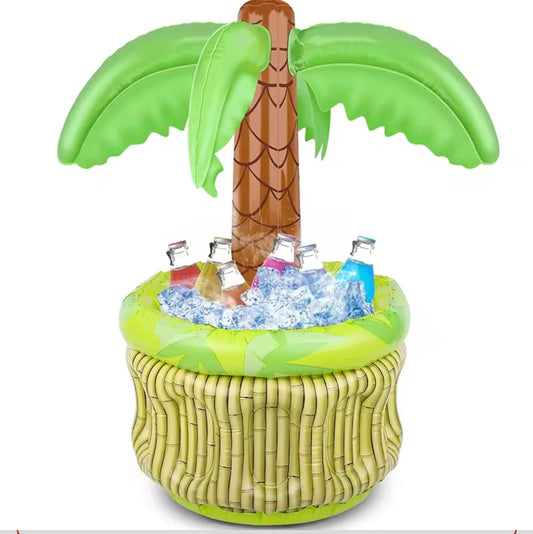 Inflatable Palm Tree Ice Bucket