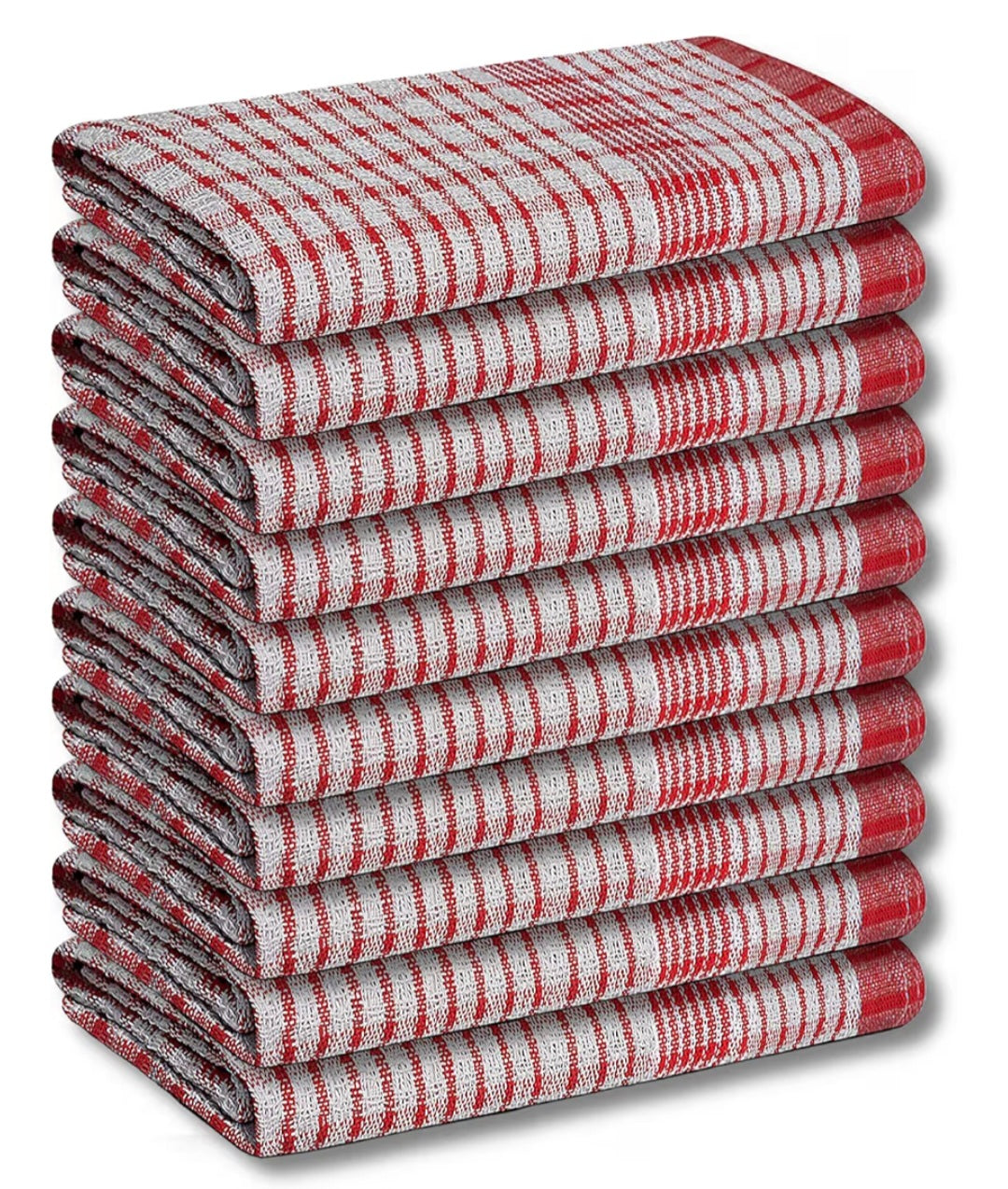 Pack of 10 tea towels