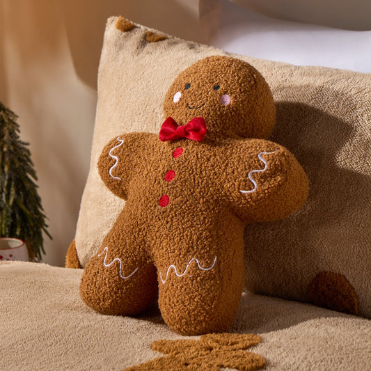 Nutmeg the Gingerbread Boy Cushion
