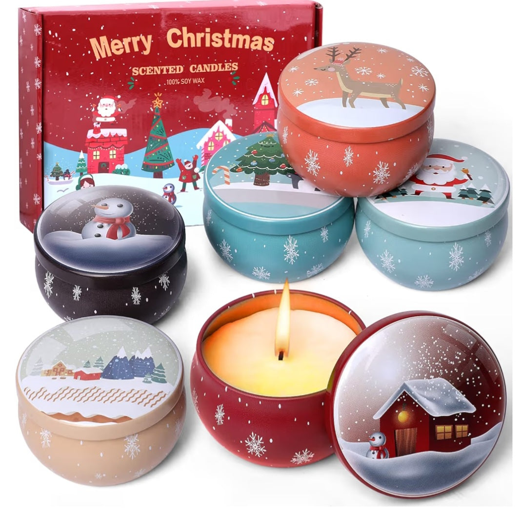 6 pk 2.5Oz Candles