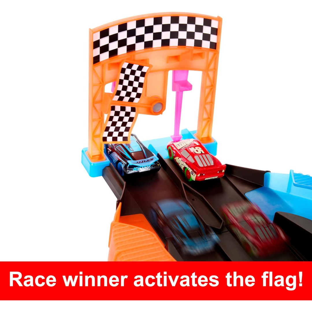 Glow Racers Launch ‘N Criss-Cross Playset