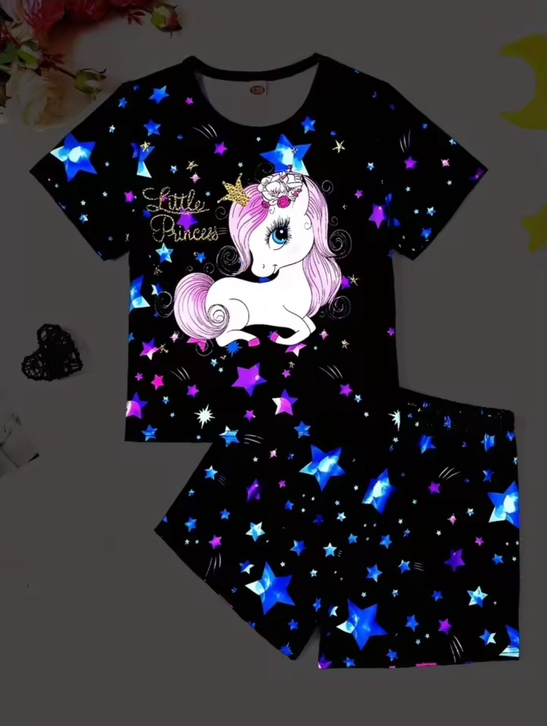 Unicorn Short Set