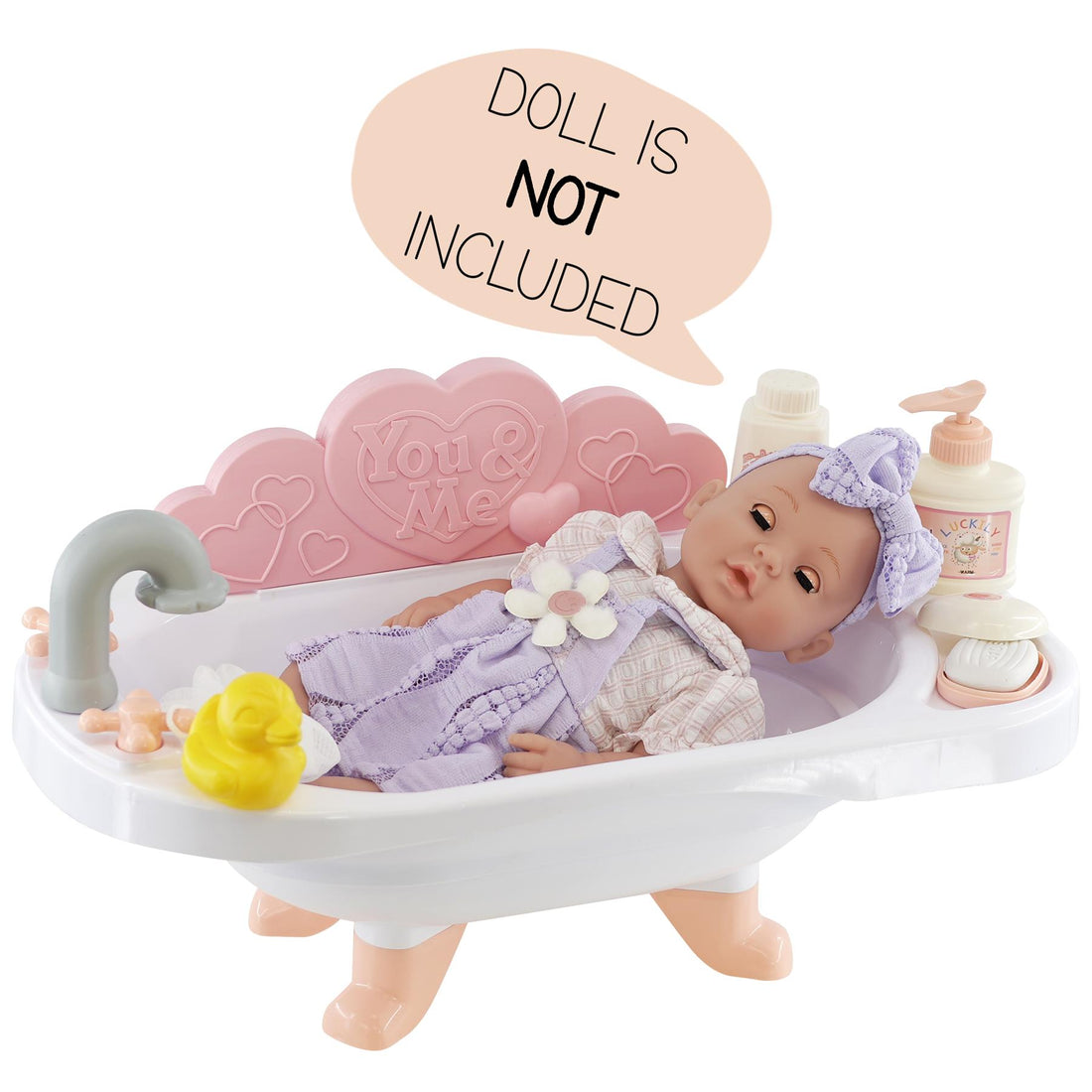Doll Bath with Accessories