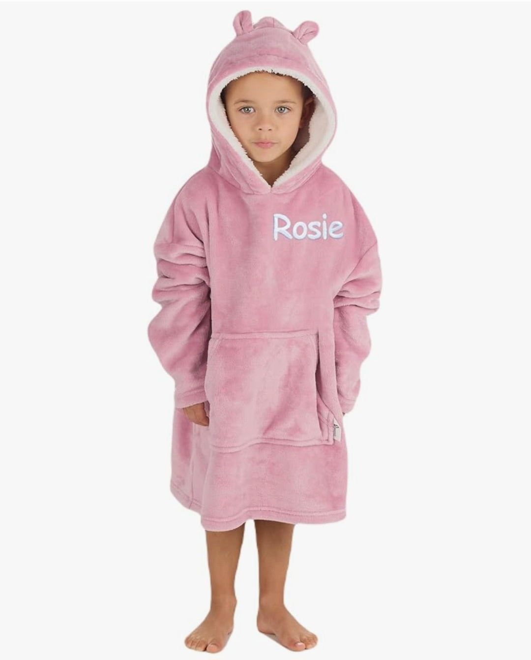 Kids personalised Hoodie Blanket