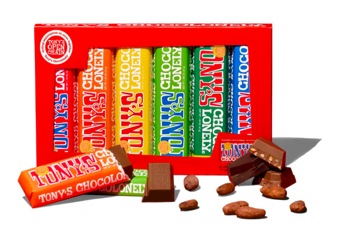 Tony's Chocolonely Rainbow Tasting Pack