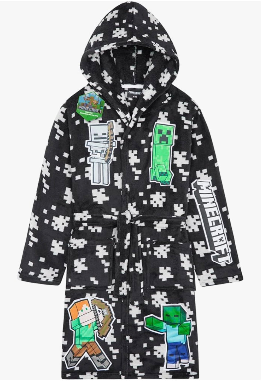 Minecraft dressing gown