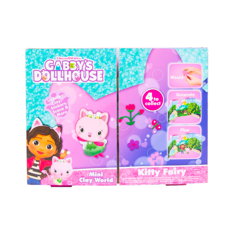 Dollhouse Mini Clay World - Kitty Fairy
