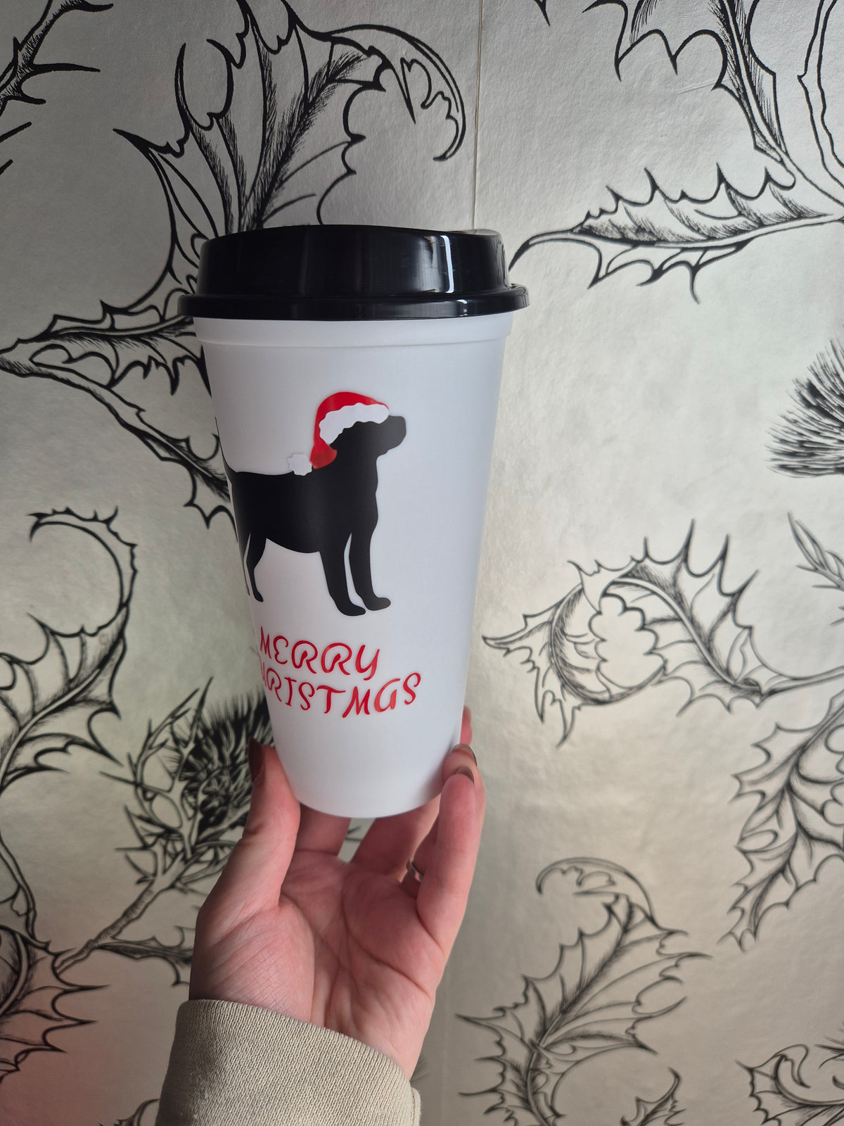 Dog Christmas Travel Mug