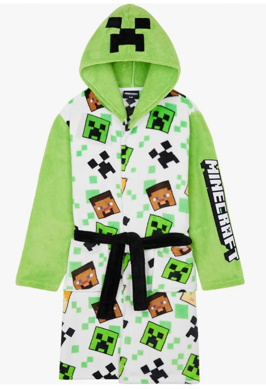 Minecraft dressing gown