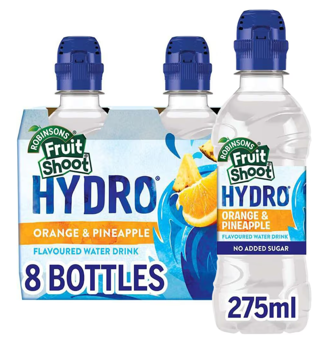 Fruit Shoot Hydro Orange and Pineapple