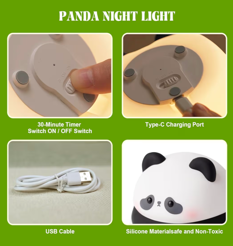Panda Night Light