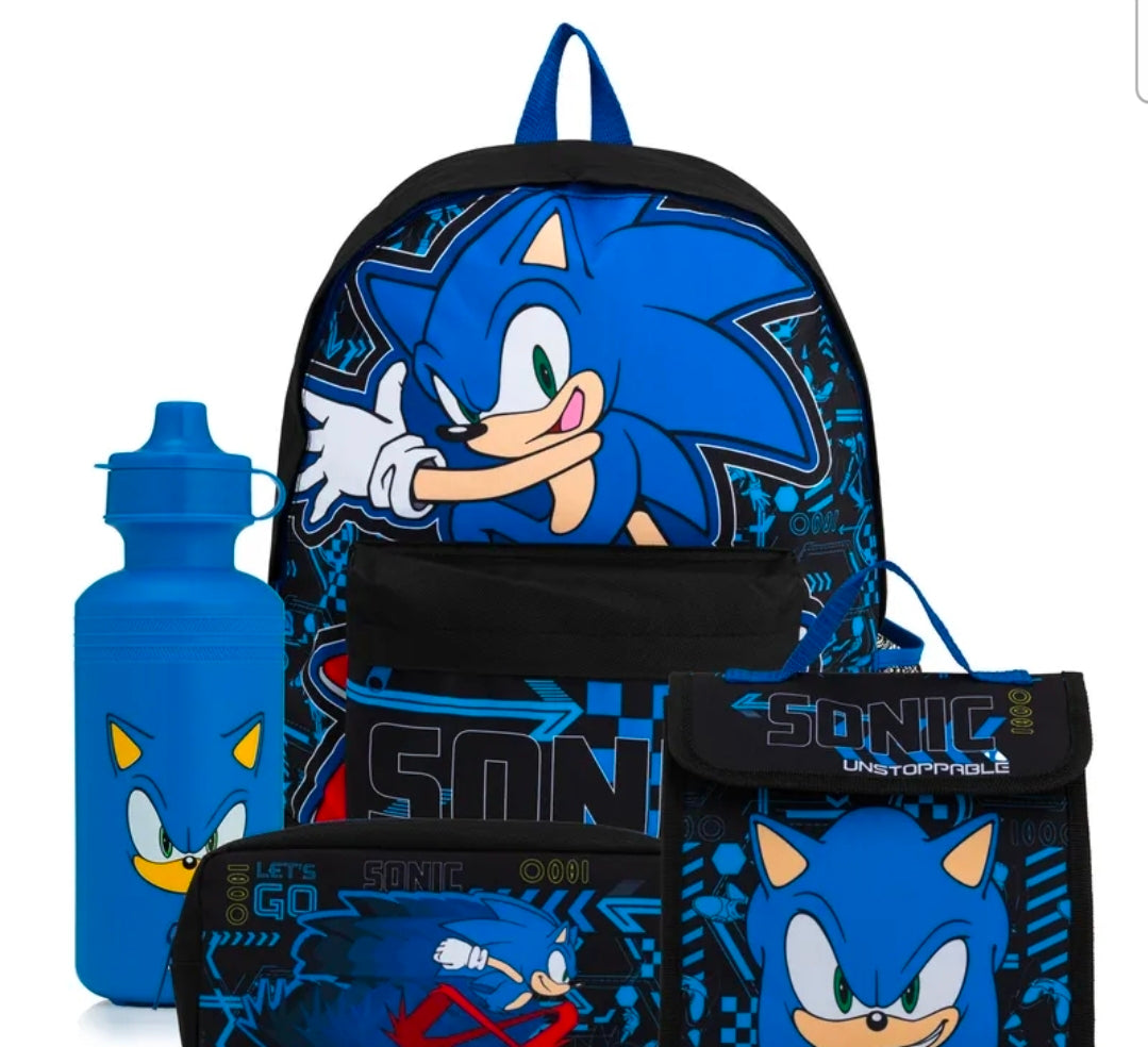 4pc Hedgehog Back to School Set