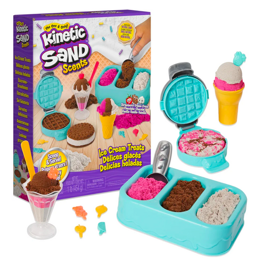 Kinetic Sand Scents, Ice Cream Treats Playset