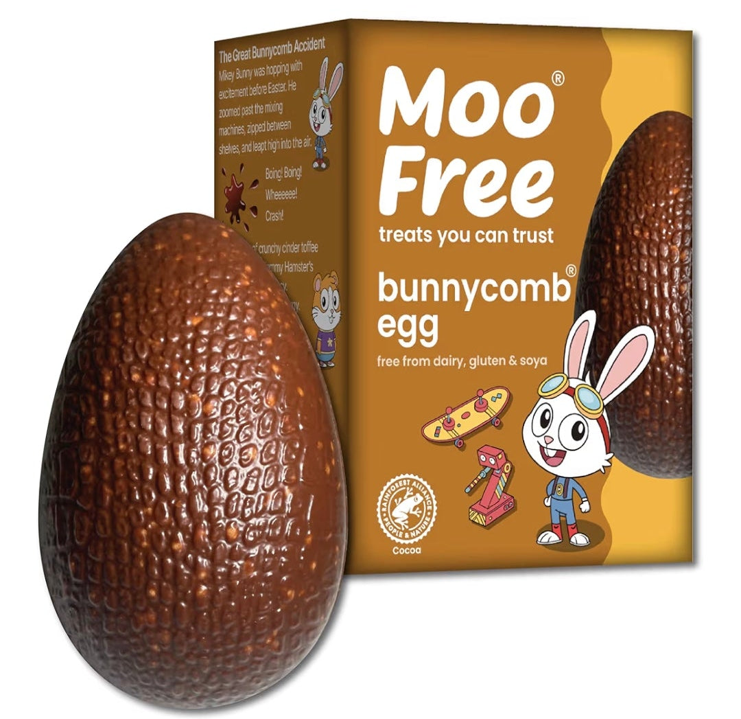 Moo Free Bunnycomb Easter Egg