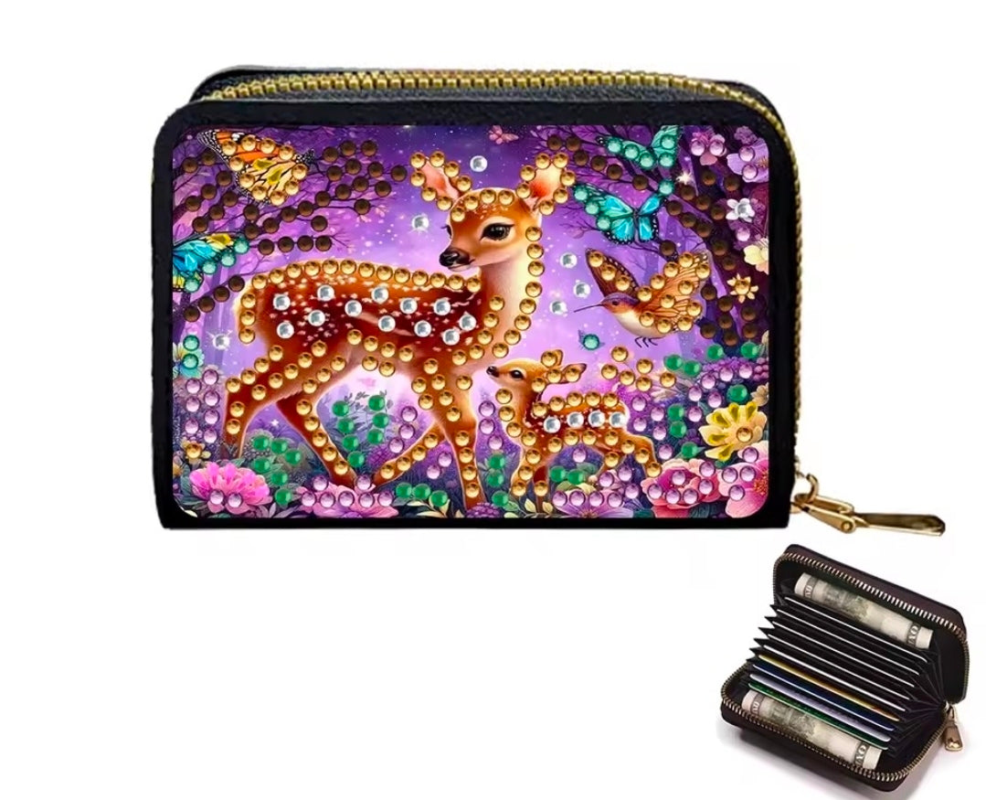 Deer Diamond Art Purse