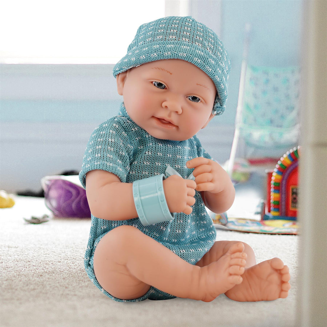 Doll Newborn Boy & Accessories (35 cm / 14")