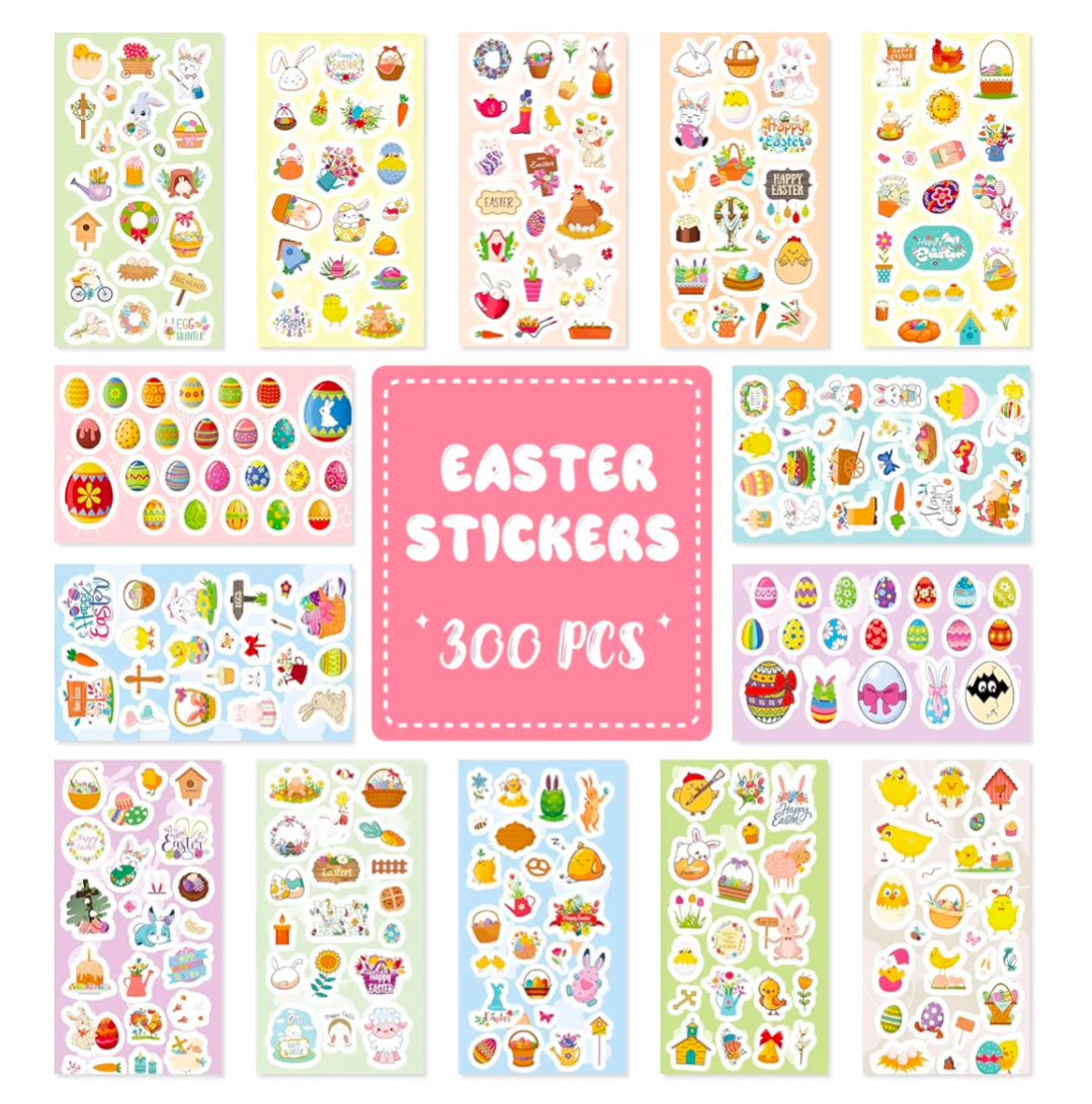Easter Stickers 300pcs