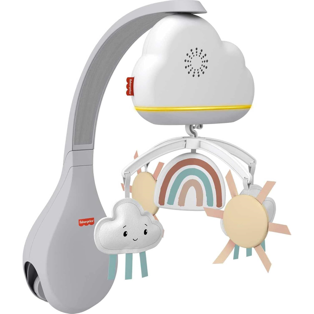 Rainbow Showers Mobile with Music & Night Light